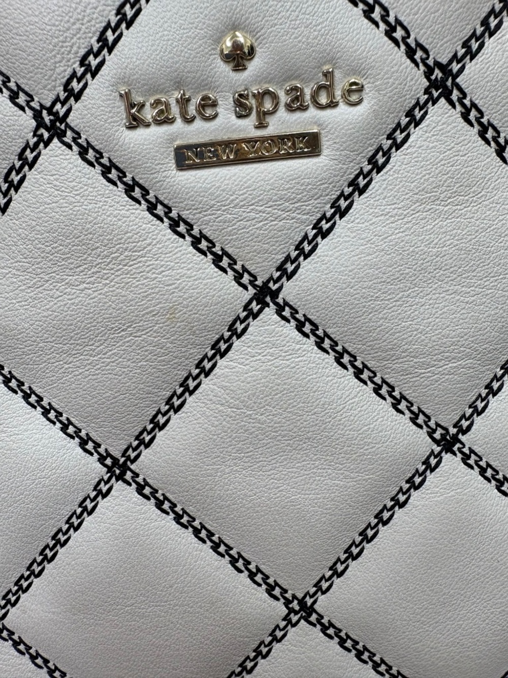 Kate Spade Boutique Quilted Leather Tote Bag and Wallet - Picture 11 of 14